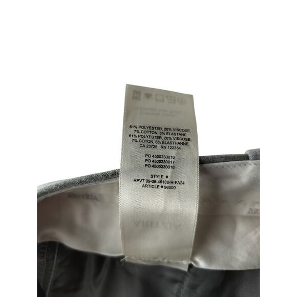 Aritzia Women's Heather Chrome The Effortless High-Waisted Wide Leg Pants Size 8 - Picture 13 of 13